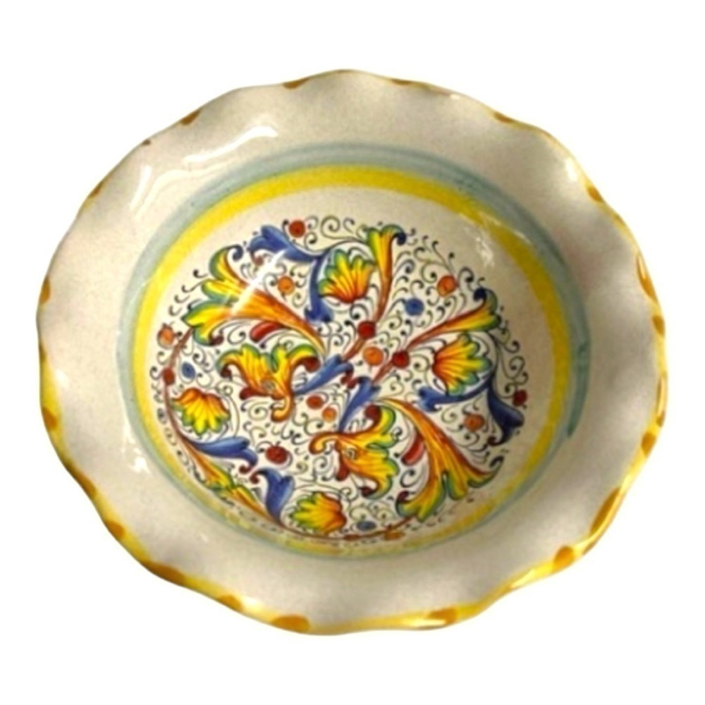 Meridiana Ceramiche Bowl Hand Painted